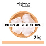  Piedra Alumbre Natural 2 Kg