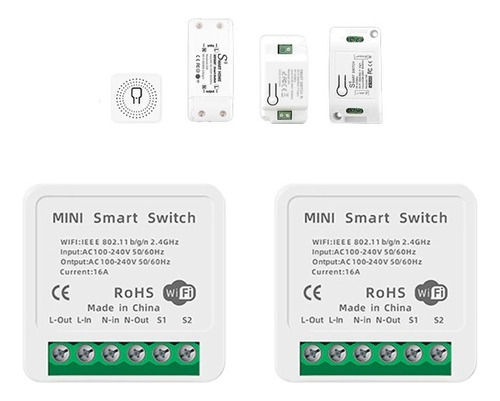 2x Smart Switch Interruptor Inteligente Wifi Alexa Google