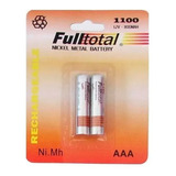 Pilas Aaa Recargables 1.2v-1100mah Full Total