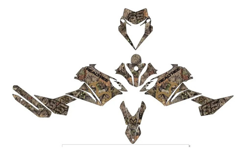 Stickers Para Yamaha Xtz 150l Estilo Camuflajeado Varios