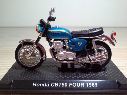 Honda Cb 750 Four 1969 - 7 Galo - Moto 1:24 -  Nova Na Caixa