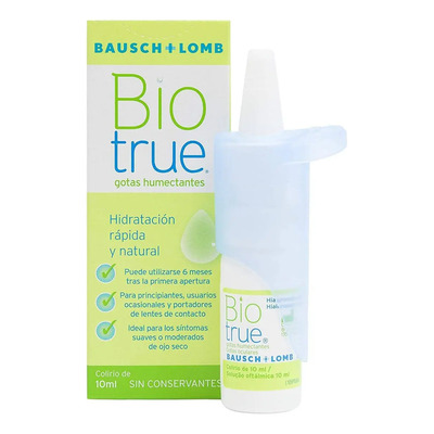 Gotas Rehumectantes Biotrue 10ml | Envío gratis