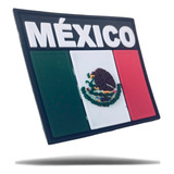 Parche Bandera Mexico Tactico Militar Pvc Con Velcro