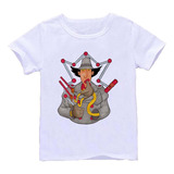 Remera Blanca Adultos Inspector Gadget R78