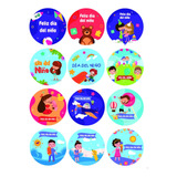 12 Stickers Etiquetas Día Del Padre/madre/niño/navidad