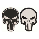 Patch Emborrachado Militar Caveira Justiceiro Punisher