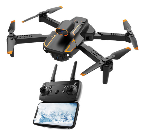 Drone Con Camara A Control Remoto Gadnic Full Hd Color Negro