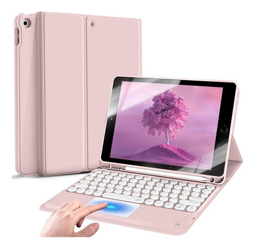 Funda Con Teclado Táctil Para iPad Air 5 2022/iPad Air 4