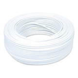 Kit 2 Caixa Cabo Coaxial Rg6 Branco 60% Bobin 100m Cabletech