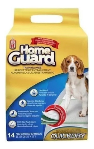Paños Entrenamiento Para Perros Dogit Home Guard X 14