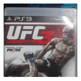 Ufc Undisputed 3 Ps3 Usado