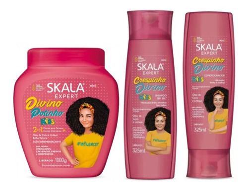 Kit Skala Divino Potinho Kids - g a $54