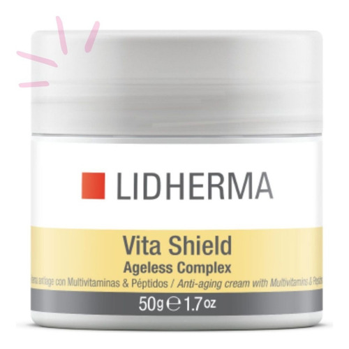 Crema Antiage Lidherma Vita Shield Produce Colágeno Firmeza