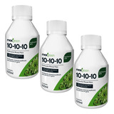3 Fertilizante Adubo Npk Liquido 10.10.10 100ml - Maxgreen