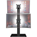 Soporte Para Monitor Doble: Pantalla Vertical Apilable El El