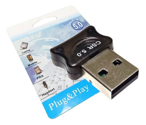 Mini Usb Receptor Bluetooth 5.0 Wireless Para Pc Notebook