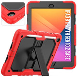 Funda Resistente + Lámina Para iPad 10.2  De 7ª/8ª/9ª Gen.