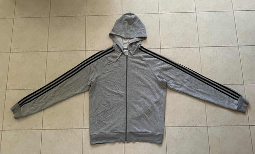 Campera Hombre adidas Talle Xl Algodón Con Capucha.impecable