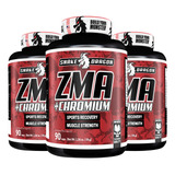 Kit 3x Zma Com Chromium Picolinate 90 Cáps - Pré Hormonal