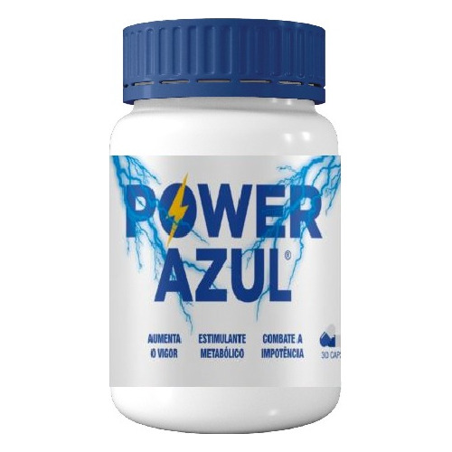 Azu Power - Pote 30 Cáps - 100% Natural 