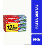 Pasta Dental Colgate Triple Acción 90 Gr Pack 12 Und 