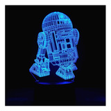 ~? 3d Illusion Platform Night Lights Touch Switch 7 Color Ch