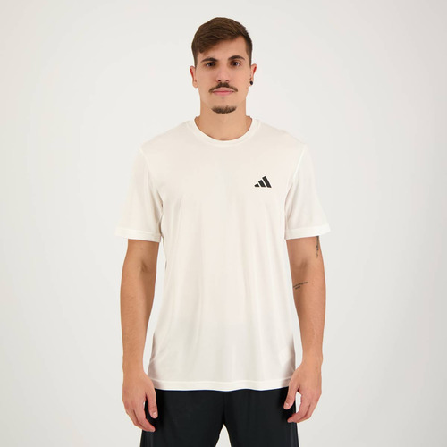 Camiseta adidas Essentials Base Branca E Preta