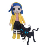 Coraline Y Gato Wybie Amigurumi 