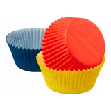 Capacillos N°5 Para  Cupcakes,trufas En  Tricolor