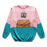Sofa Sweater Simpsons Oficial Hombre Y Mujer Tifn