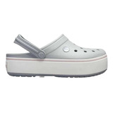 Crocs Crocband Plataforma Gris Fem