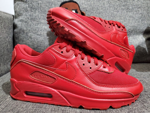 Tenis Nike Airmax 90 Red 28cm Originales Usados Muy Poco 