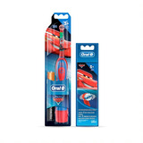 Cepillo Dental Eléctrico Oral-b Disney Cars + 2 Repuestos 3+