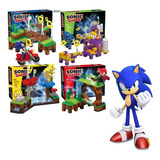 Pack Delego Sonic The Hedgehog | 4 Figuras Coleccionable