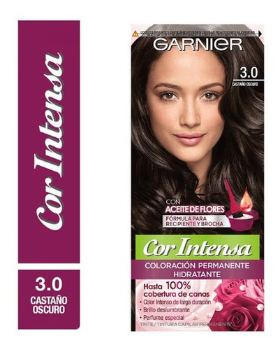 Garnier Nutrisse Cor Intensa Coloración Permanente X 45 Gr