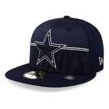 Gorra New Era 59 Fifty Nfl Training 23 Cowboys Azul Marino C