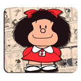 Mouse Pad Mafalda Caricatura Personzalizado Dibujo Arte 1208