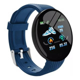 Reloj Smartwatch Inteligente D18 Color Azul Digital Completo