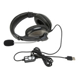 Auriculares Para Juegos, Micrófono, Control De Cable Usb Aju