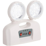 Lámpara Emergencia 2 Focos 1.030 Lm Halux Color Blanco