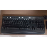 Teclado Microsoft Wireless Keyboard 1000 Sem Fio (completo)