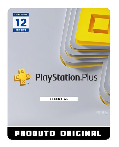 Cartão Psn Plus Brasileiro 12 Meses Br Playstation