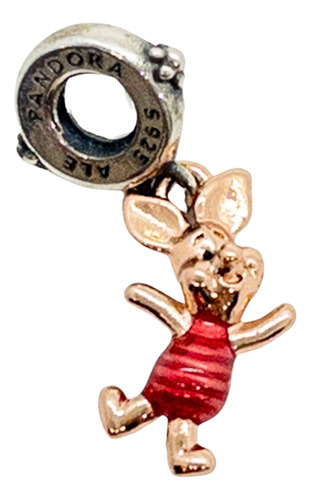 Dije Charm Para Pulsera Plata 925 Pigglet (winnie Pooh)