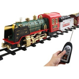 Juego De Trenes Pista De Control Remoto Regalo De Navidad