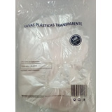 Luva Plástica Transparente Descartável Kit C/ 1.000 Und