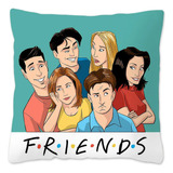 Friends Tv Show Funda De Almohada Cuadrada Impresa