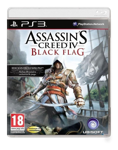 Assassin's Creed Iv Black Flag  Assassin's Creed Standard Edition Ubisoft Ps3 Físico