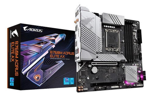 Placa Mãe Gigabyte B760m Aorus Elite Ax Intel Atx Ddr5 Wi-fi