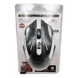 Mouse Gamer Optico Inalambrico Pc Notebook 2.4ghz Blanco