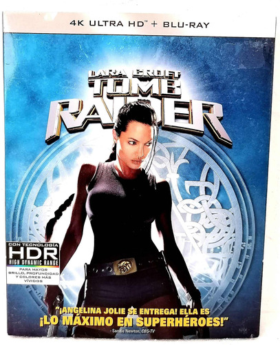 Lara Croft Tom Raider(agelina Jolie) 4kultrahd+blu-ray 